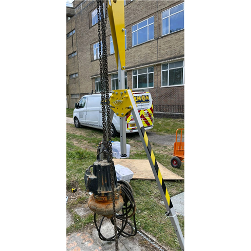 300kg Lightweight Aluminium Gantry c/w 6mtr Beam
