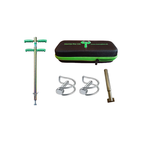 CoverUp Key Manhole Cover Lifter Kit - Starter Set