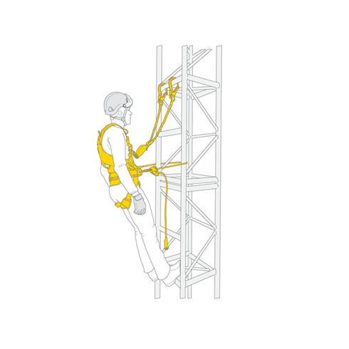 PETZL K096AA Fall Arrest and Work Positioning Kit