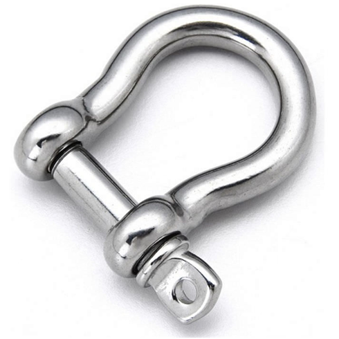 High Tensile 2.5ton Stainless Steel Bow Shackle