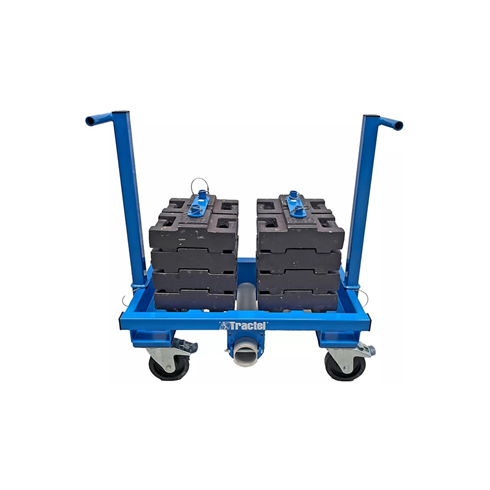 Tractel Davitrac Davit c/w Counterweight Base and Weights