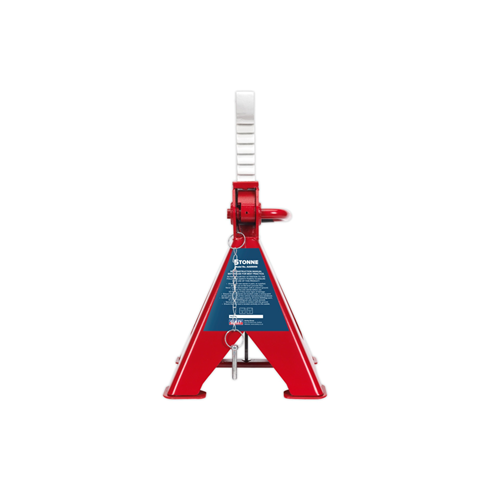 Sealey AAS10000 Auto Rise Ratchet Axel Stands (Pair) 10tonne Capacity per stand