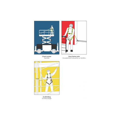Kratos Safety FA1010500 2-point Full Body Harness