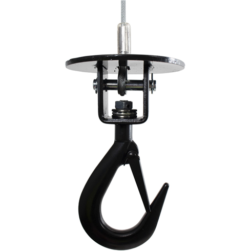 500kg 110volt Wire Rope Hoist c/w Hook Attachment 