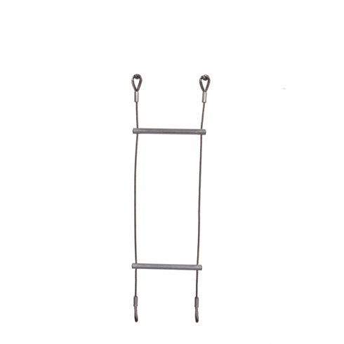 Lyon Compact Lightweight Galvanised Wire Rope Ladder 