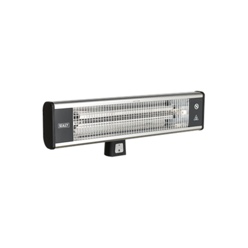 Sealey IWMH1809R High Efficiency Carbon Fibre Infrared Wall Heater 1800W/230V