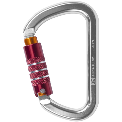 AZ014DT Triple Lock Aluminium Karabiner