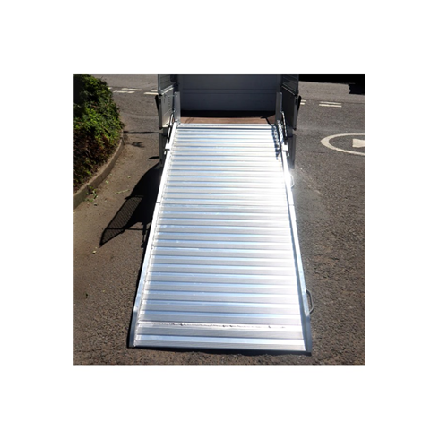 Alloy Ramp Fixed Folding Van Ramp 2.35mtr Length