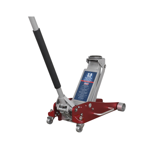 Sealey RJAS2500 2.5tonne Aluminium/Steel Trolley Jack with Rocket Lift