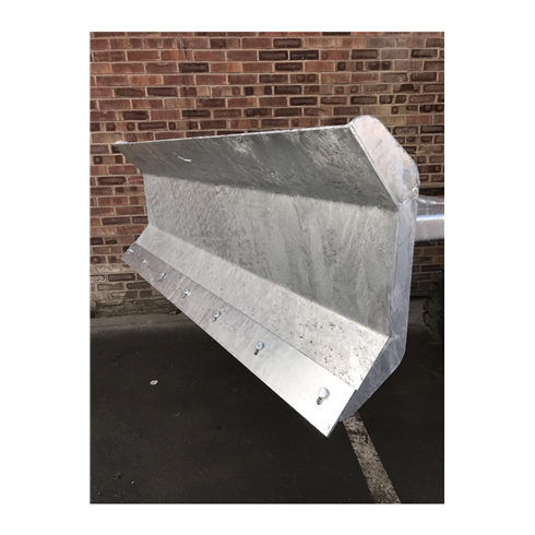 Fork Mounted Snow Plough Attachment 1250mm Blade Width