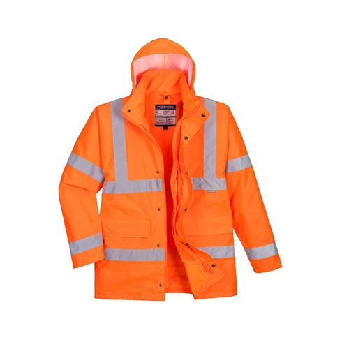 Portwest S468 Hi-Vis 4-in-1 Traffic Jacket Orange