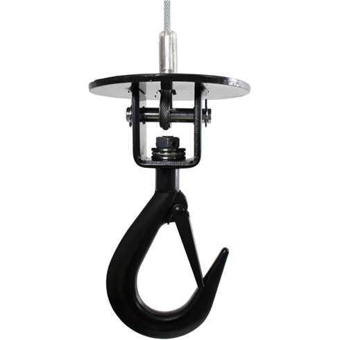 300kg 110volt Wire Rope Hoist c/w Hook Attachment