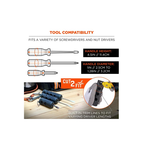 Ergodyne SQUIDS 3745 Tool Grip and Tether Attachment Point (2-pack)