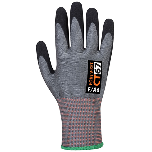 Portwest CT67 Cut Level F Nitrile Foam Glove