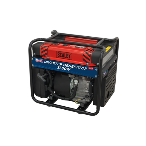 Sealey GI3500 Inverter Generator 3500W 230V 4-Stroke Engine