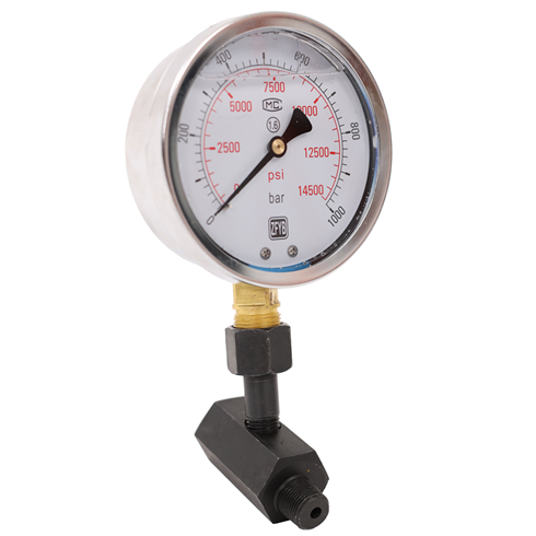 14500psi Pressure Gauge c/w Gauge Block