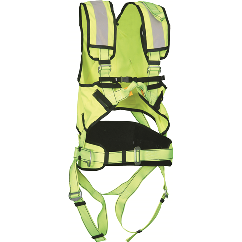 P50 Multipurpose Safety Harness And Hi Viz (Yellow)