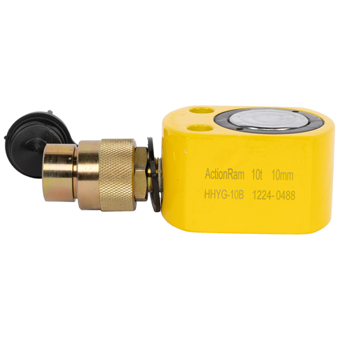 ActionRam 10tonne, 10mm Stroke Hydraulic Pad Jack Cylinder
