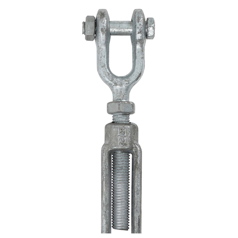 3/4" x 9" Galvanised Jaw/Jaw Turnbuckle WLL:2.36tonne