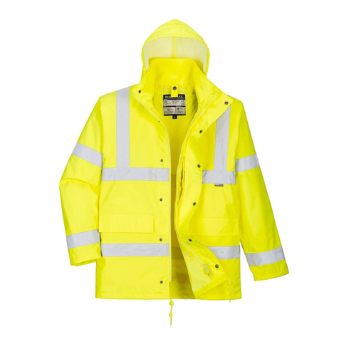 Portwest S468 Hi-Vis 4-in-1 Traffic Jacket Yellow