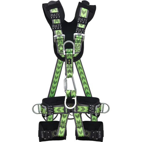 Kratos Safety FA1020600A 5 Point Comfort Suspension Harness with Automatic Buckles