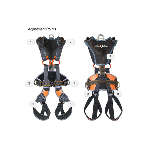 Heightec H36Q HELIX Climbers Harness - For Both Men and Women