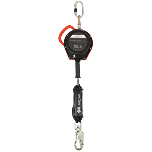 LifeGear Fall Arrest Block for Vertical/Horizontal Use – 7mtr, 10mtr, and 15mtr
