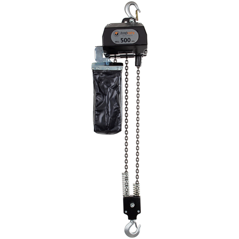 Battery Powered Electric Chain Hoist, 500 KG, Lift 5mtr