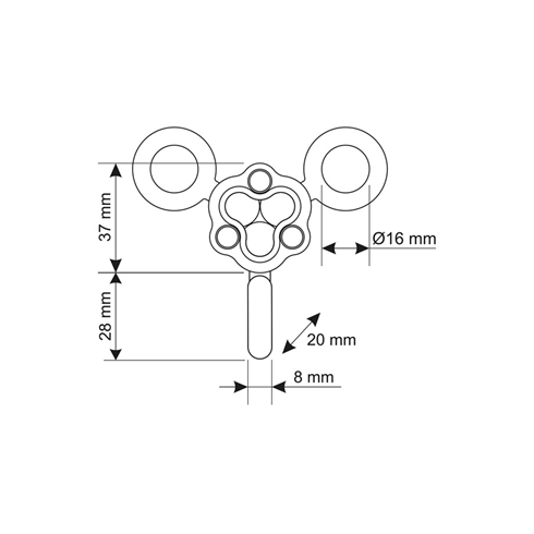 CAMP GYRO3 Swivel Anchor