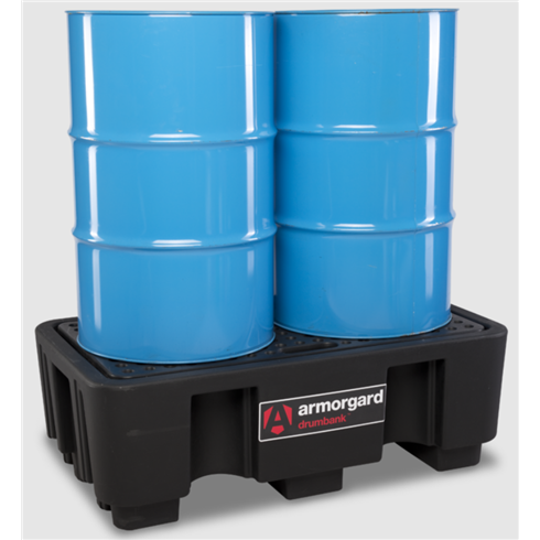 Armorgard DBP2 DrumBank 2 Drum Spill Pallet