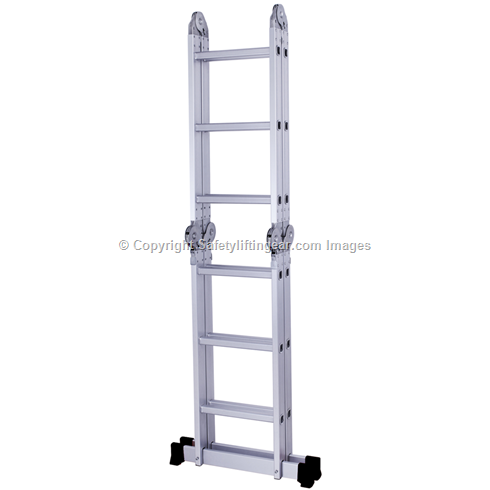 3.58mtr Aluminium Multipurpose Ladder 4 x 3 rungs