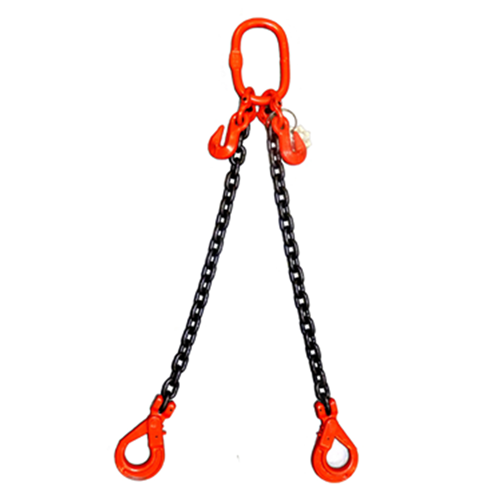 Weissenfel 2.1tonne 2 Leg Chainsling c/w Safety Hooks