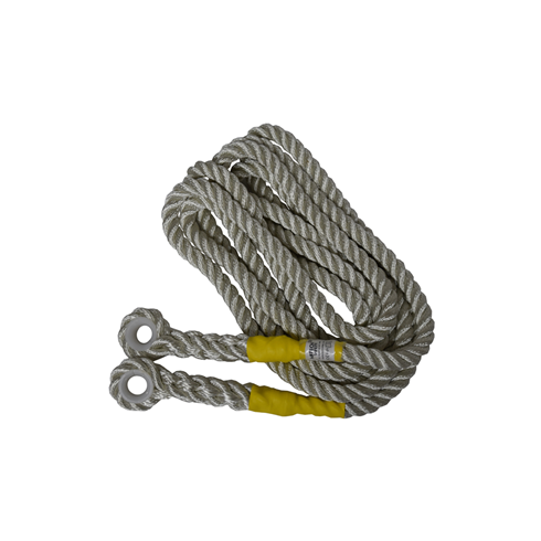 Abtech Safety 16mm Nylon Rope c/w Plastic Eyes 10mtr, 15mtr, 20mtr