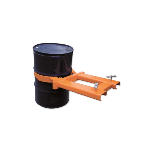 500kg Single Fork Mounted Steel Drum Lifter