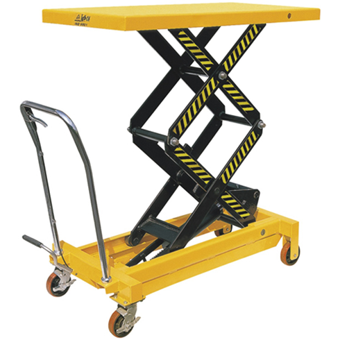 Double Vertical Scissor Lift  Hydraulic Platform Table 700kg