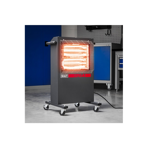 Sealey IR14 Infrared Cabinet Heater 1.4/2.8kW 230V