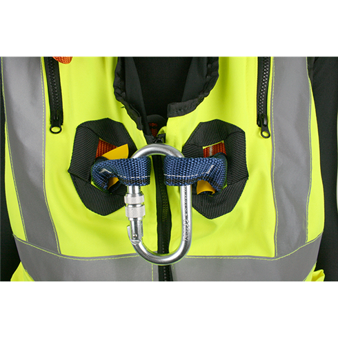 High Visibility Jacket Safety Harness Elasticated 