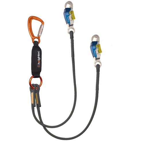 Heightec L2T150B ELITE 1.5mtr Twin STEPLOCK Lanyard