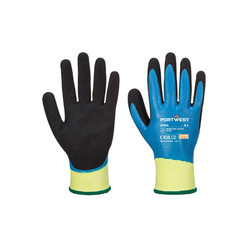 Portwest AP50 Aqua Cut Pro Waterproof Cut Resistant Glove Blue (10pk)