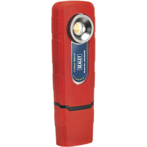 Sealey LED360CM 360° Rechargeable Inspection Light 5W COB LED Colour Match CRI 96 3-Colour