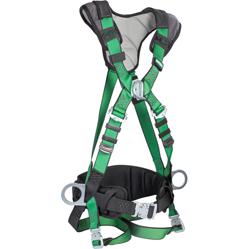 MSA V-FORM+ Padded Multi-purpose Full Body Harness Bayonet Buckles