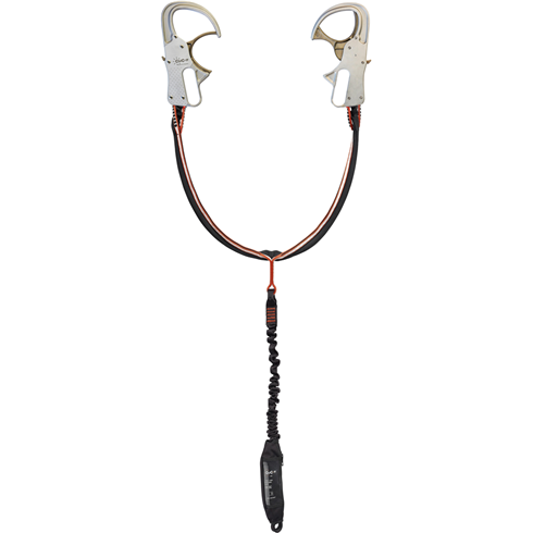 Ridgegear RGL60 CLiC-iT Twin Leg Shock Absorbing Lanyard