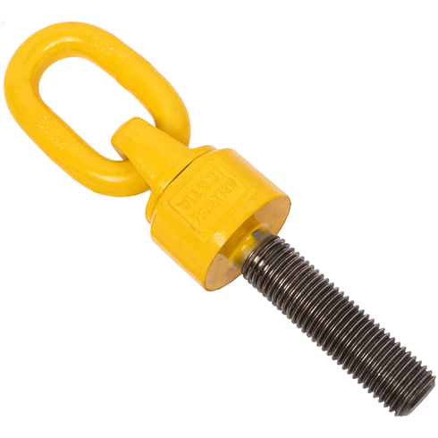 Swivel Lifting eyebolt Points Sizes 12-36mm - LONGER THREAD