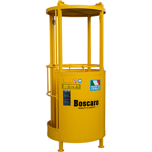 Boscaro CPP-R1C Round Single Man Basket