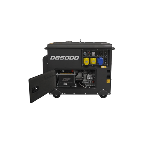 Sealey DG5000 Diesel Generator 4-Stroke Engine 5000W 110/230V