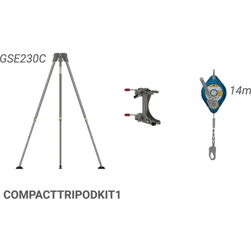 Globestock 14mtr G.Saver II Compact Tripod Kit