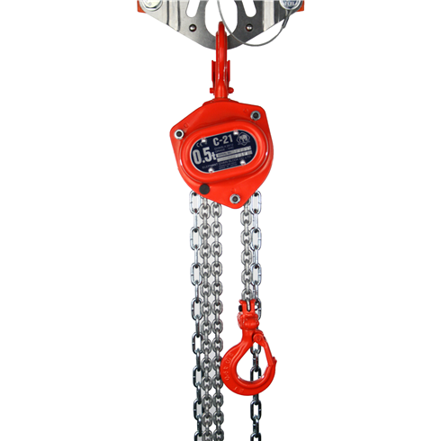 Elephant Chain Block Hoist 500 kg, 3mtr to 30mtrs 