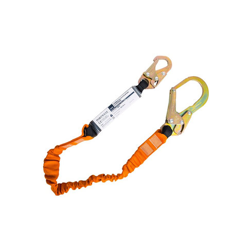 Portwest FP74 Single 140kg 1.8mtr Lanyard with Shock Absorber