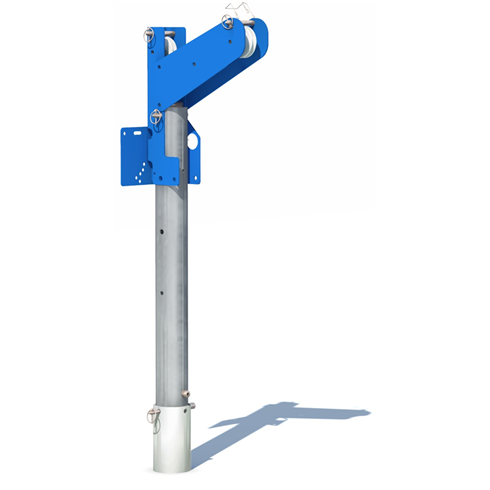 Tractel Davimast PPE Anchor with Carol Material Lifting Winch