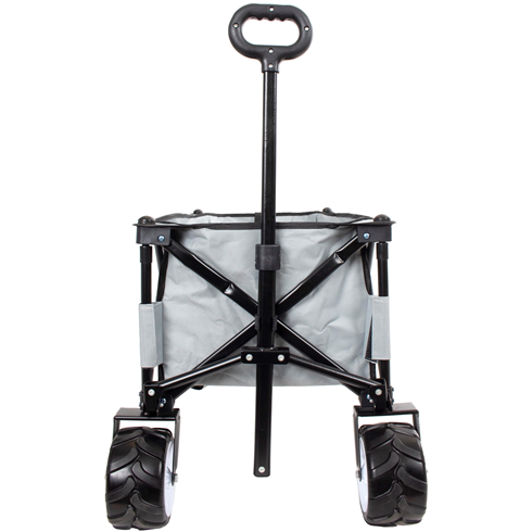 Multi-Purpose Folding Camping Trolley Cart with Big Boy Wheels